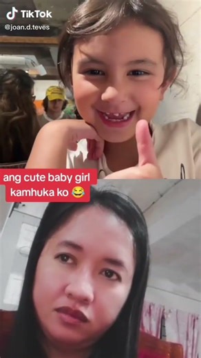 cute baby girl nagmana sa mommy nya magaling dn sya mag tiktok baby girl