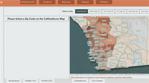 CalHeatScore tool helps San Diegans beat the heat by identifying danger zones and public cooling centers. | CBS 8 San Diego | Facebook