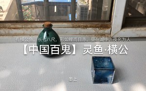 【中国百鬼·灵鱼横公】墨上slime画师：杉泽