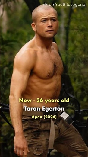 🔥Taron Egerton: Evolution Through Iconic Roles #thenandnow #taronegerton #apex #chemicalbrothers