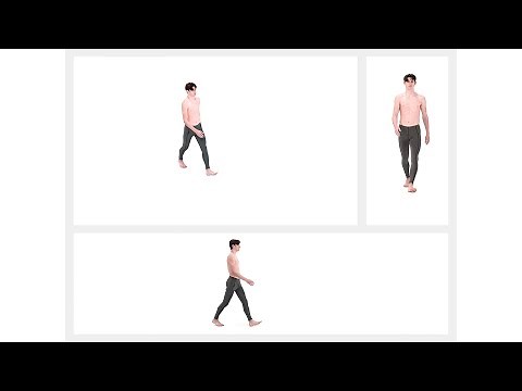 Walk Reference – Casual - Male | 60fps | Body Mechanics for Animation