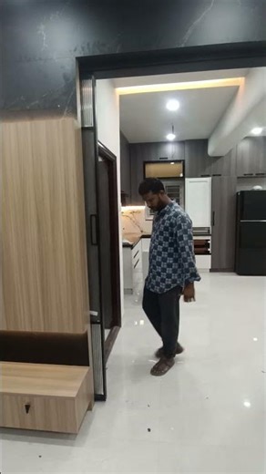 #aluminium #telescope #single #sliding #TV #unit #back #side#home