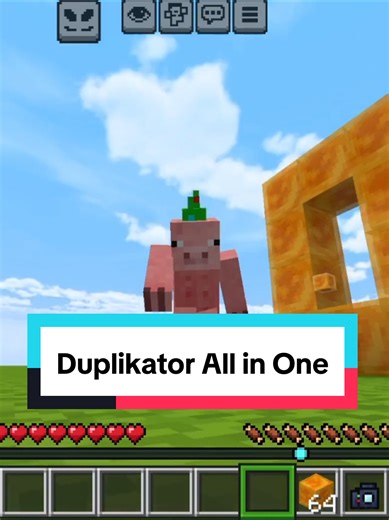 Cara membuat Duplikator All in One di Minecraft Bedrock #minecraft #CapCut #fyp #rayapenuhrasa #aikenkentrulmaisep