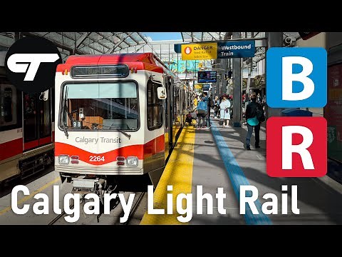 [4K] 🇨🇦 Calgary CTrain | All the Lines