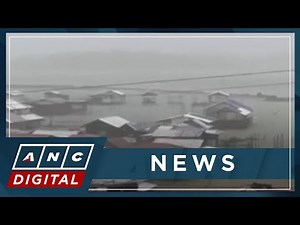 Forced evacuations implemented in Surigao Del Norte & Dinagat Islands due to Typhoon Tino | ANC