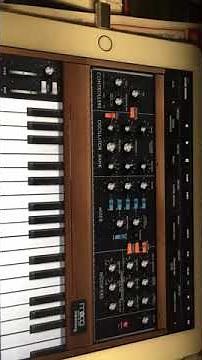 Moog mini model D apps how to connect to midi controller psrs670