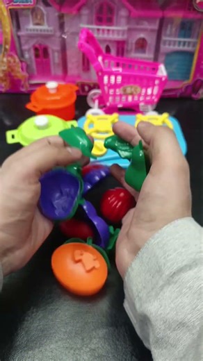 Satisfying With Unboxing Redpink KITCHEN kitchen Set Toys #shorts