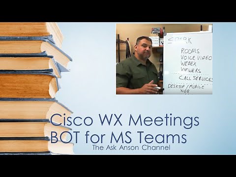 Cisco WX Meetings BOT for Microsoft Teams