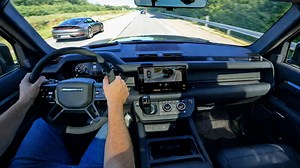 Land Rover Defender V8 autobahn top speed