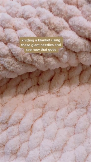 Crafting a Cozy Chunky Knit Blanket with Round Needles
