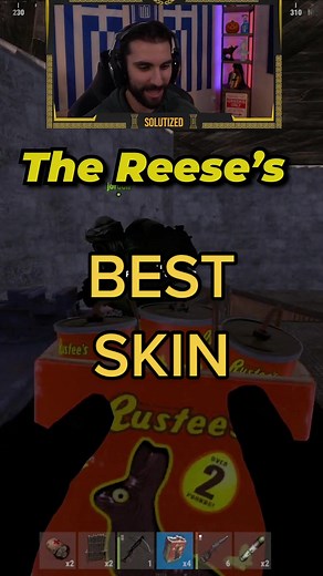 Rust Gameplay with New Skins and Delicious Raid
