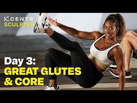 Centr Sculpted program: glute & core sculpting workout