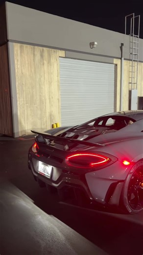 McLaren 600LT: Stock Tune with Amazing Flames