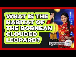 What Is The Habitat Of The Bornean Clouded Leopard?