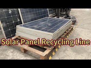 Solar PV Panel Recycling Machine