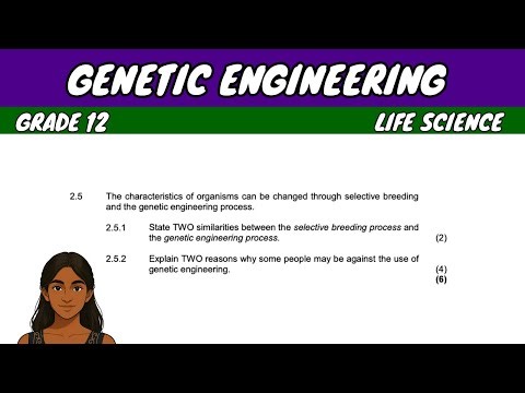 Genetic Engineering | Grade 12 Life Science