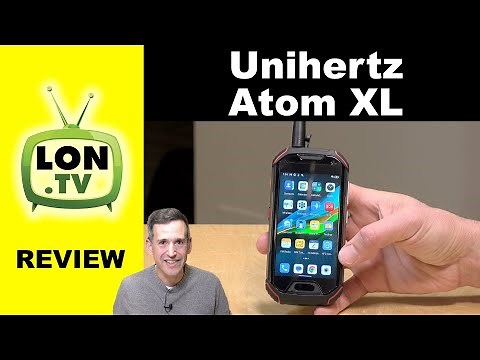 The Phone That Can Get You Fined - Unihertz Atom XL with 2-way Radio Walkie Talkie Review!