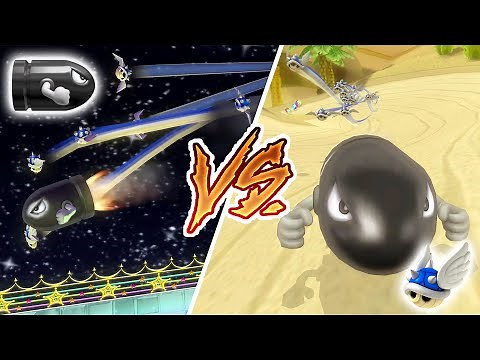 BULLET BILL VS Blue Shell | MARIO KART WII
