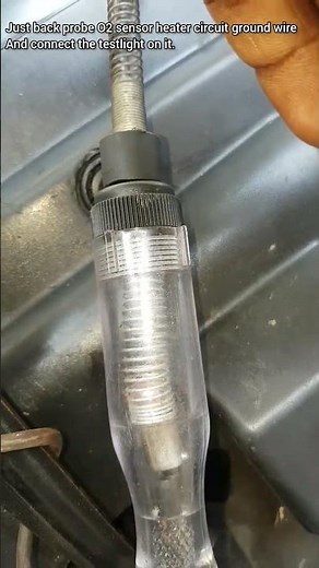 P0135 Oxygen sensor heater circuit quick diaganosis with test light.