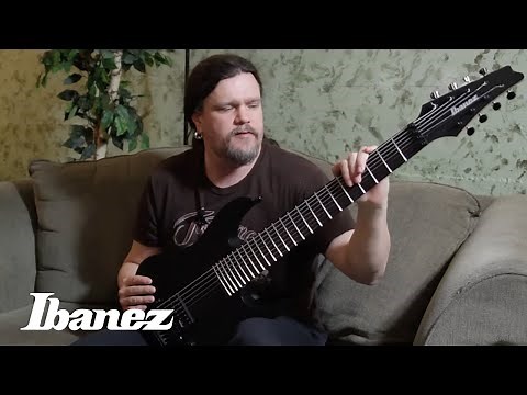 Marten Hagstrom on the Meshuggah M80M Ibanez 8-string signature model