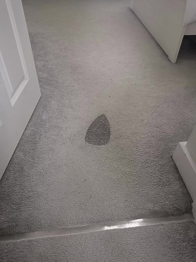 Feathering Method for Iron Burn on Carpet