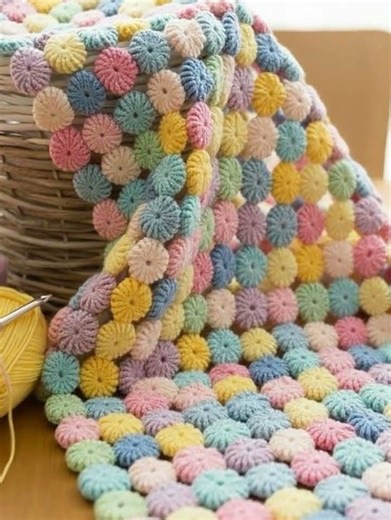 Crochet circle blanket pattern