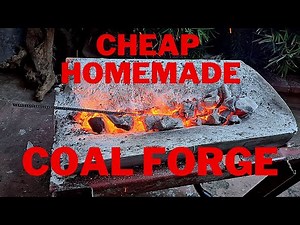 How to build a coal forge at home