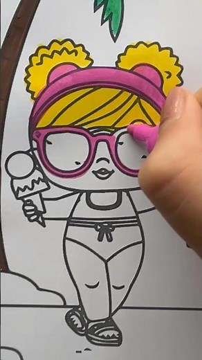 L.O.L. Surprise Doll Coloring Pages for Kids