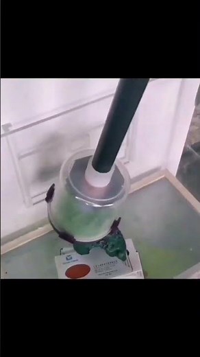 How to use static grass flocking machine