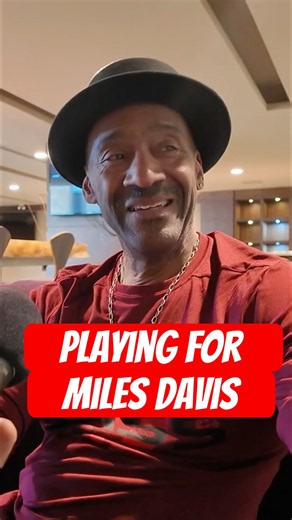 Marcus Miller Shares a Story of his First Recording Session with Miles Davis.