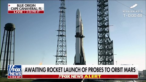 Blue Origin’s New Glenn rocket launches on historic Mars mission