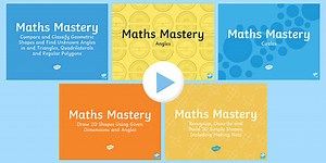 Year 6 Geometry Shape Maths Mastery Resource Pack