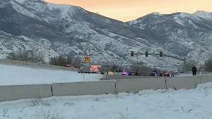 SB I-15 reopens in Layton following police chase, shooting