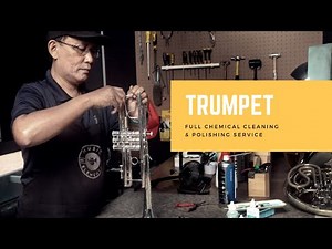 Trumpet Repair: Full Chemical Cleaning & Polishing Process (How To)