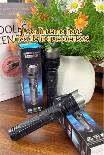 2-in-1 POWER BANK FLASHLIGHT | Super Bright, USB Rechargeable, Zoomable | Camping, Emergency, Fishing #flashlight #powerbank #backpack #emergency #TikTokShopHolidayHaul
