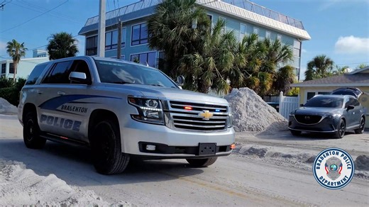 The Bradenton Police Department is providing several officers to work 24/7 on Anna Maria Island, supporting the efforts of the Holmes Beach Police Department through a mutual aid agreement for hurricane relief and community assistance. Our officers, who will work 12-hour shifts, have chosen to do so on their days off, ensuring that BPD will remain fully staffed. We urge anyone who does not have a legitimate reason for being on the island to stay away so that residents and businesses can begin th