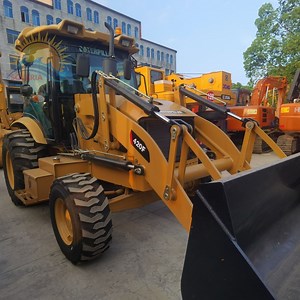 [Hot Item] Used Caterpillar 420e 420f Backhoe Loader Construction Machinery Free Shipping