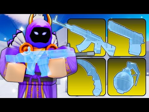 I UNLOCKED the GLASS LOADOUT In Roblox Rivals!