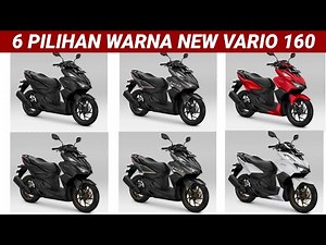 PILIHAN WARNA VARIO 160 2022 ( VERSI CBS & ABS )