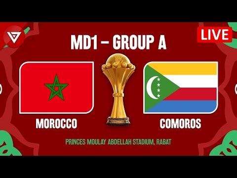 🔴MOROCCO vs COMOROS - CAF Africa Cup of Nations 2025 Preview & Predictions