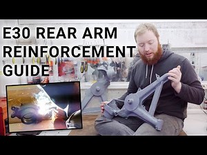 BMW E30 Rear Trailing Arm Reinforcement | Learning To Weld With Flux Core | 002