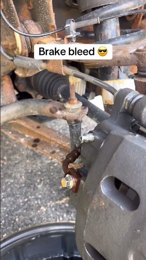Brake bleed procedure 2014 Chevy Silverado caliper replacement brake #automobile