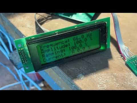 Motor Inverter DSP TMS320F28335 running 1.1 kW motor