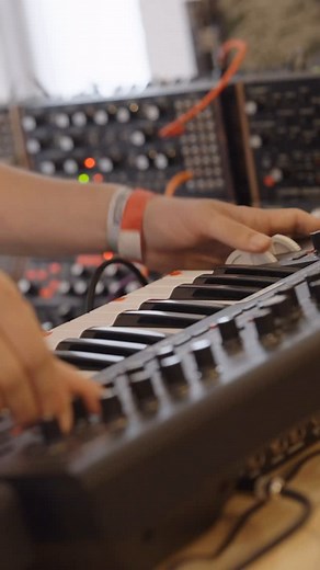 Moog Music on Instagram: "Messenger plays well with others. 🤝 @mylar.melodies explores a fully stacked setup with DFAM, Mother-32, Subharmonicon, and Labyrinth in this textured, evolving, and totally improvised semi-modular performance from @superbooth_berlin 2025. 🎥 The full performance is live now on our YouTube channel. (link in bio) #Moog #MoogMusic #MylarMelodies #Superbooth2025 #sb25 #synthesizer #synth"
