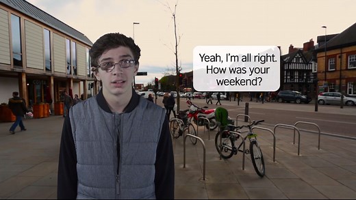 Talking about your weekend