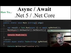 Async Await in C# - classic async await examples