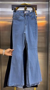 71K views · 380 reactions | High waist bootcut jeans in stock ⚜️ High waist size 24-38 size available Long:40-44 inches!! Denim fabric high quality  Delivery charge inside Dhaka 100tk,outside Dhaka 150tk‼️ Plz dm to order Little BIT | Little BIT | Facebook