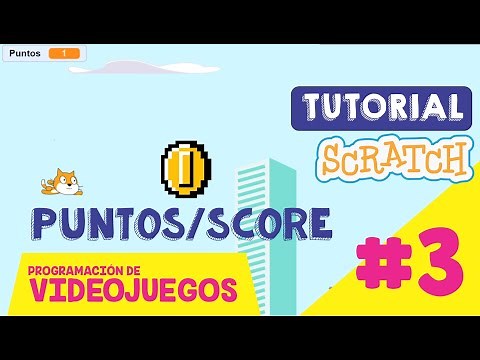 Scratch Video Game Programming TUTORIAL PART 3: Variables / Points / Score