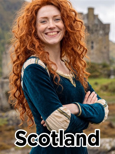 Scotland Edition: what #ai thinks #women from different places look like #scotlandtiktok #women #ai #fyp