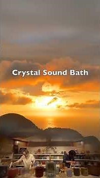 1-Minute Crystal Sound Bath to Reset Your Mind ✨